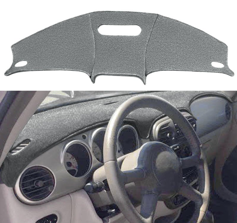 Yiz Dashboard Cover Dash Cover Mat Pad Custom Fit for Chrysler PT Cruiser 2001 2002 2003 2004 2005 (Darkgray) Y15 - Image 1